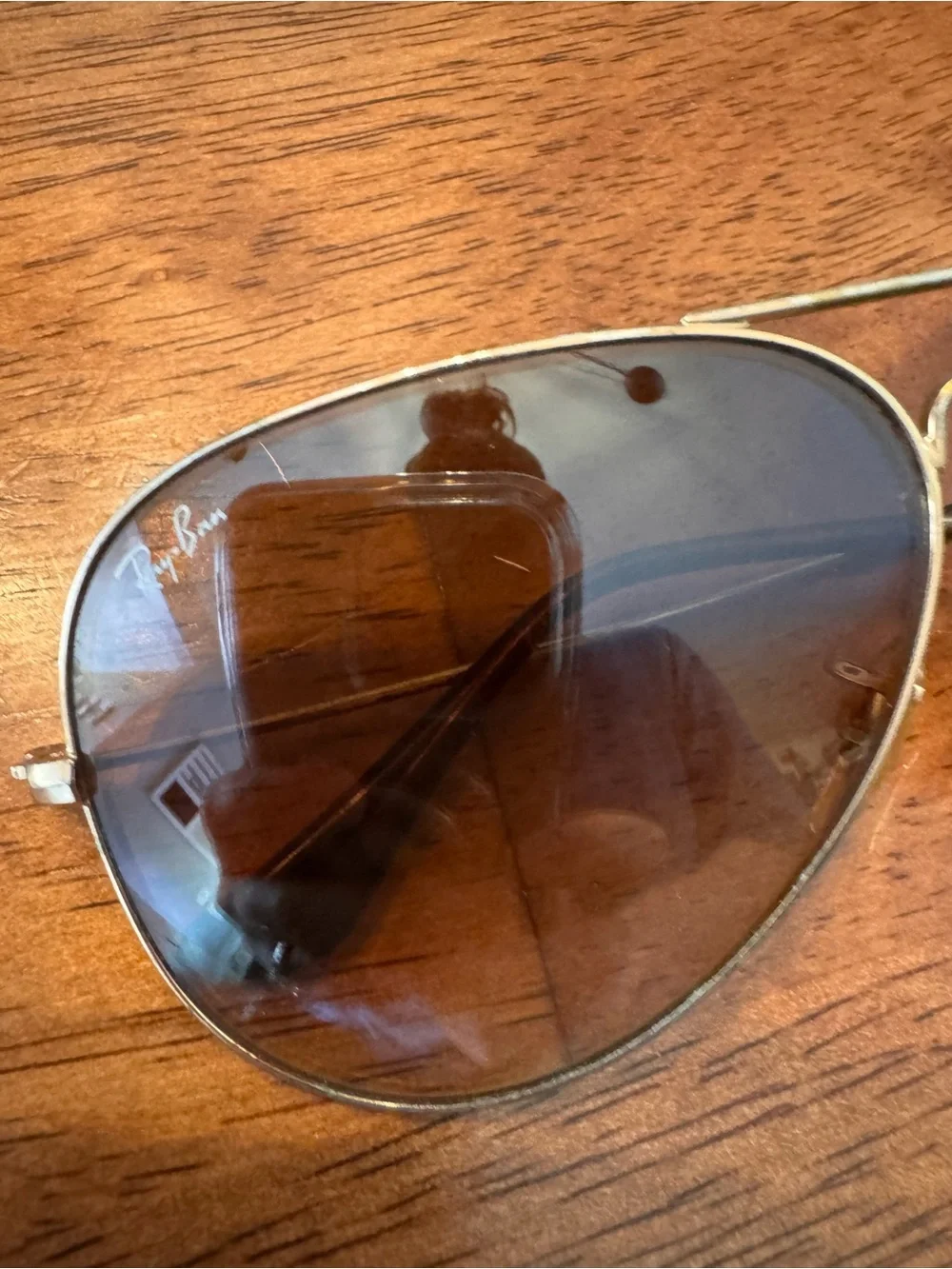 Classic Aviator Sunglasses Gold Frame